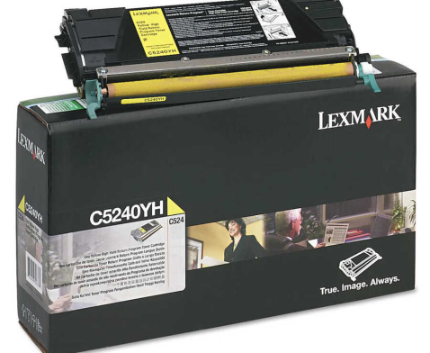 Lexmark C5240YH - Yüksek Kapasiteli Sarı Toner